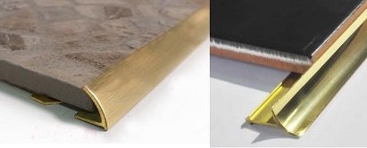 Латунная раскладка для плитки