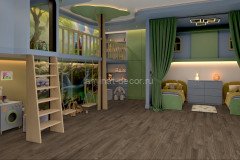 Ламинат SPC Damy Floor Family Орех Американский 0036-3 1220 х 180 мм 43 класс 12 шт - 2,635 м2 4 мм